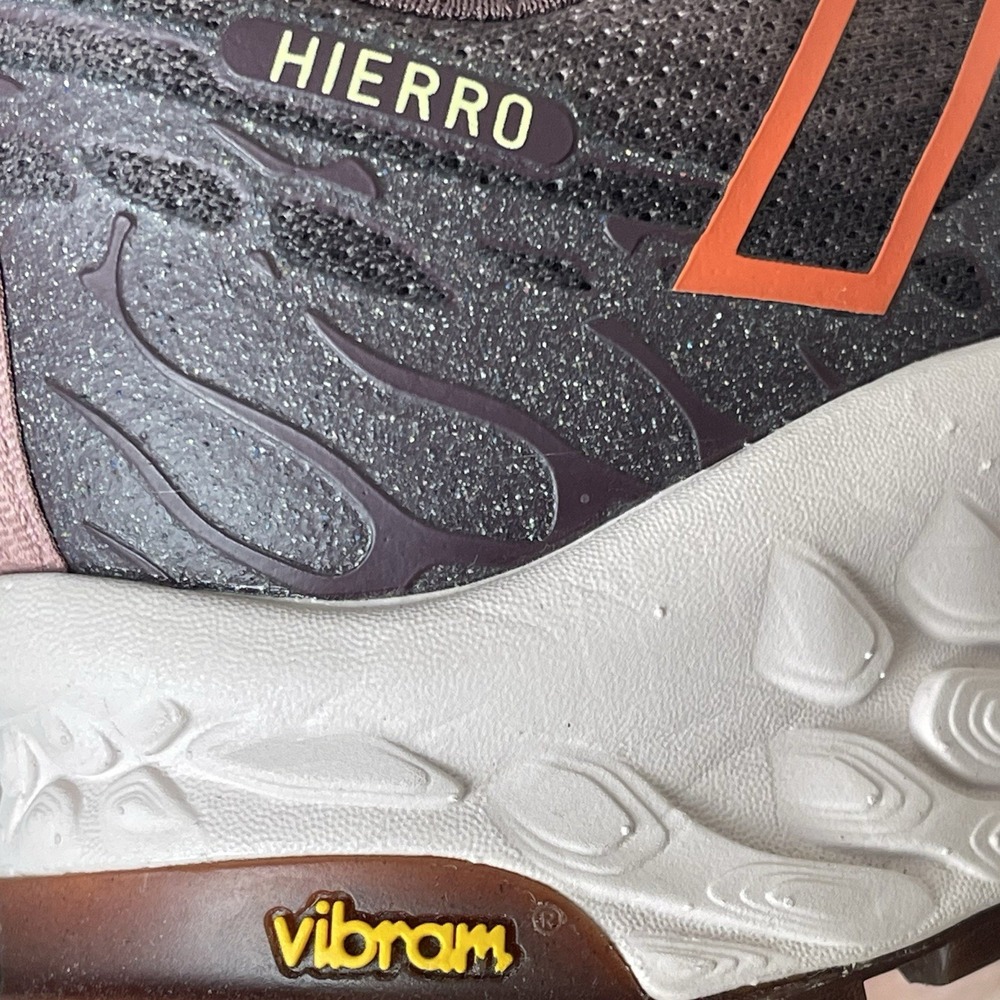 New Balance Fresh Foam X Hierro V8 Trail Running Shoes Womens 8 2Ewide Licorice - Picture 9 of 9